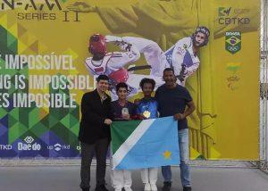 Atleta de Chapadão do Sul conquista medalha de ouro no Pan-Americano de Taekwondo