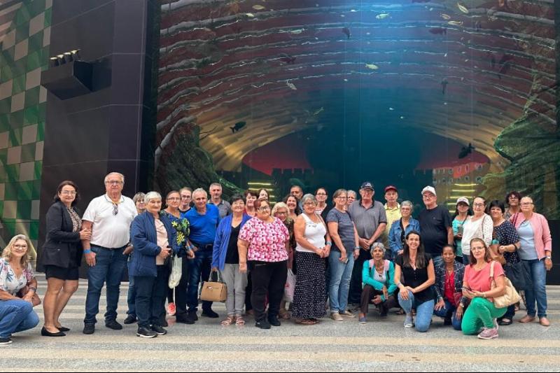 Melhor Idade de Chapadão do Sul visita o Bioparque Pantanal