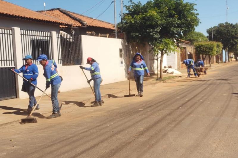 Campanha Minha Cidade Linda segue em ritmo acelerado em Chapadão do Sul