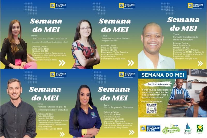 Parceiro dos empreendedores locais, Executivo Municipal realizou a Semana do MEI