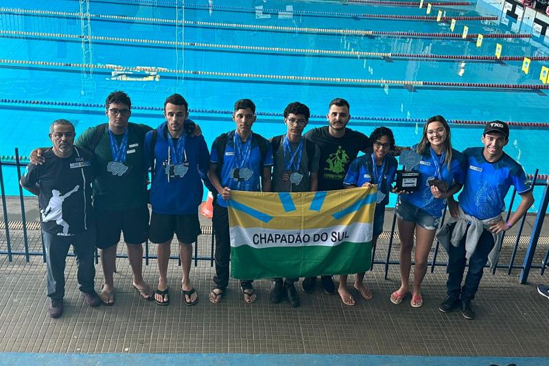Chapadão do Sul conquista 17 medalhas nos Jogos Escolares da Juventude de MS