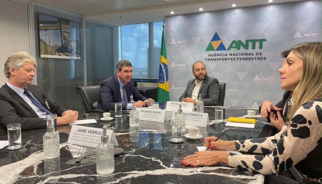 Governador se reúne com presidente da ANTT em Brasília e debate relicitações da BR-163
