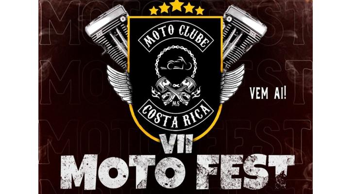 VII Moto Fest agita Costa Rica neste sábado e fortalece o turismo na cidade