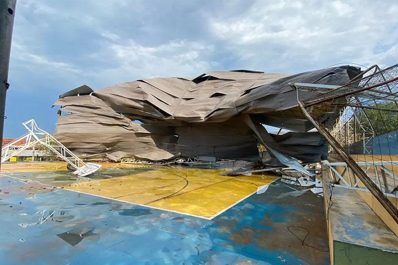 Tempestade em Corumbá causa a morte de uma criança de sete anos e previsão é de novas tempestades