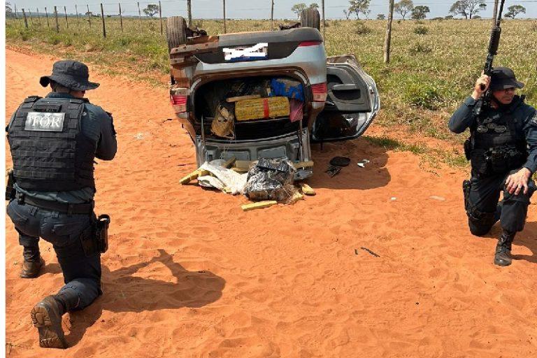 Traficante com veículo roubado no PR morre após troca de tiros com a PMR de MS