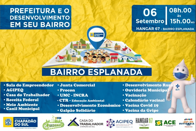 Evento Beneficia Moradores do Bairro Esplanada com Facilidade de Acesso aos Serviços Municipais