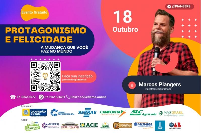 Marcos Piangers é presença confirmada em evento de Premiação ao Empreendedorismo, inovação e sustentabilidade. Veja como participar!