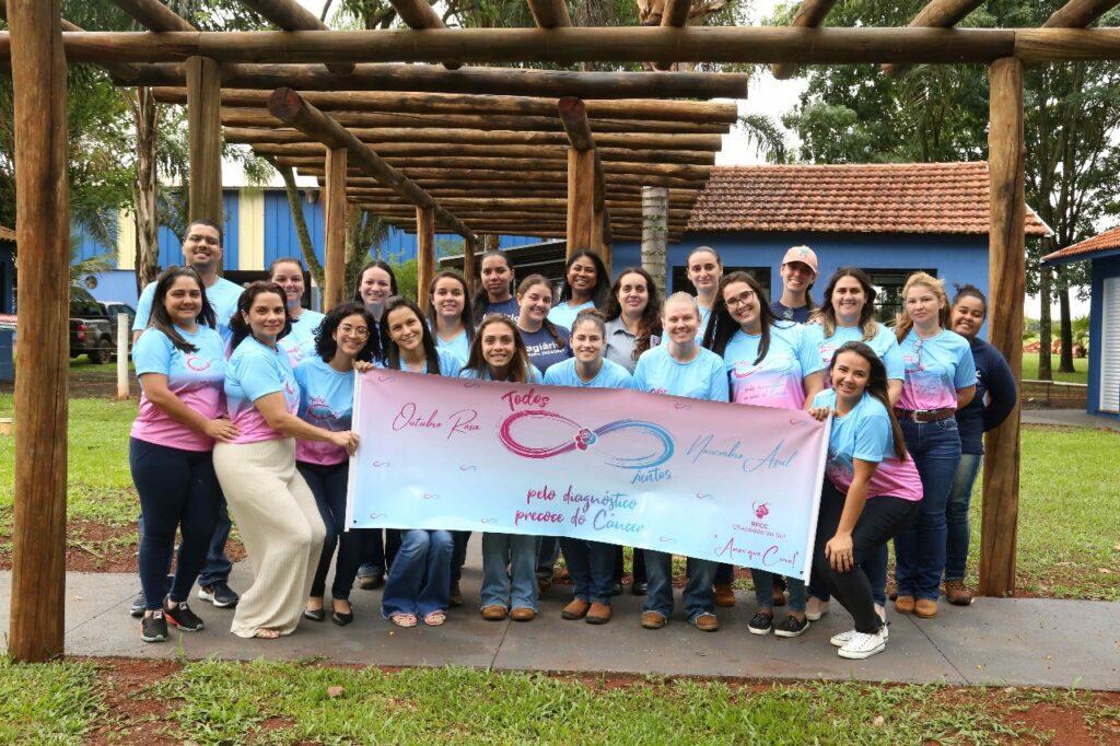 Mulheres da Fundação Chapadão recebem a RFCC para palestra do Outubro Rosa