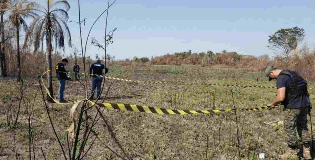 Polícia paraguaia investiga restos de ossos humanos encontrados na fronteira com MS