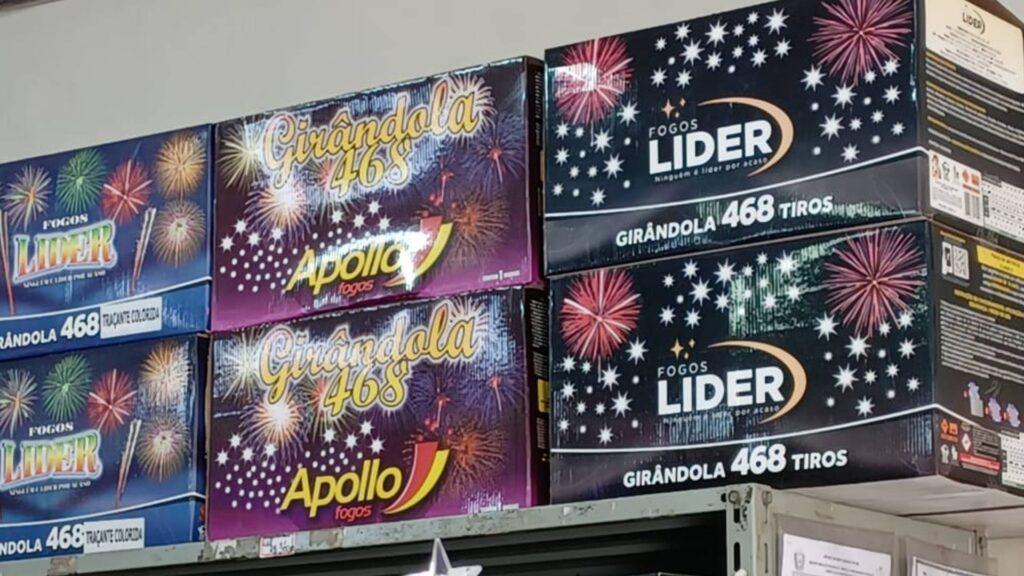 Lojas de fogos de artifício esperam aumento de até 50% nas vendas para o ano novo