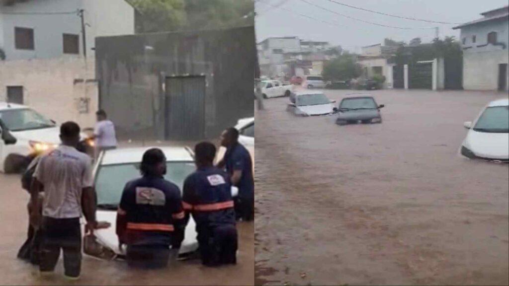 Debaixo d’água após temporal, Corumbá está entre as cidades mais chuvosas do Brasil em 24h