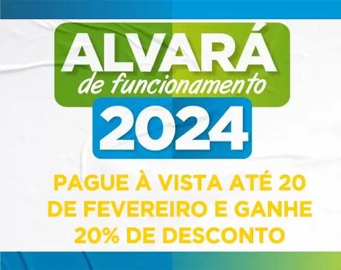 Alvará 2024: Prazo para pagamento com desconto de 20% termina hoje, 20