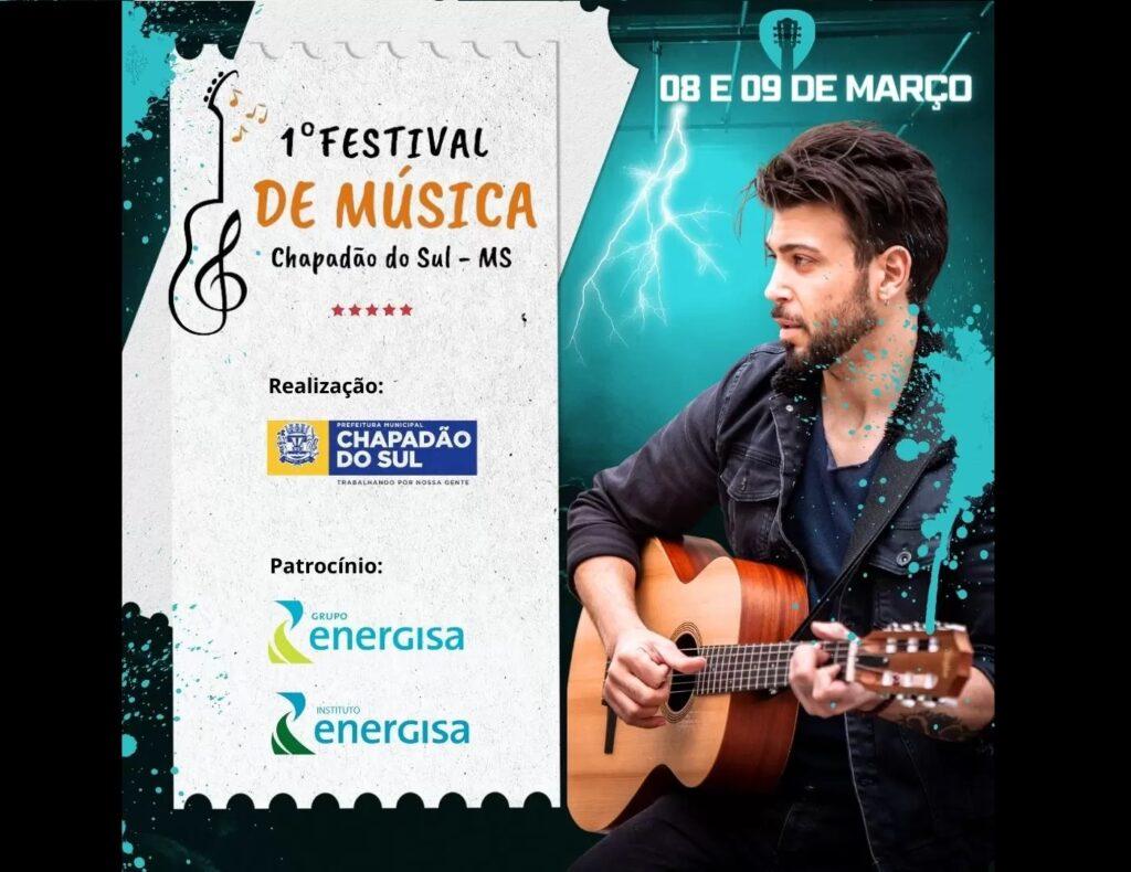 Festival de Música de Chapadão do Sul: Prorrogação de Inscrições