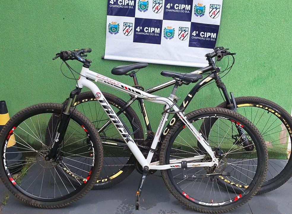 Duas bicicletas furtadas foram recuperadas em Chapadão do Sul