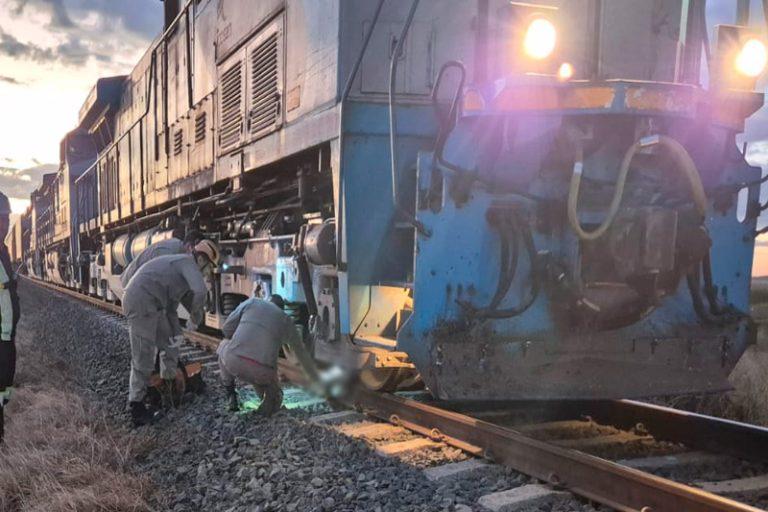 Homem morre atropelado por um trem em Chapadão do Sul