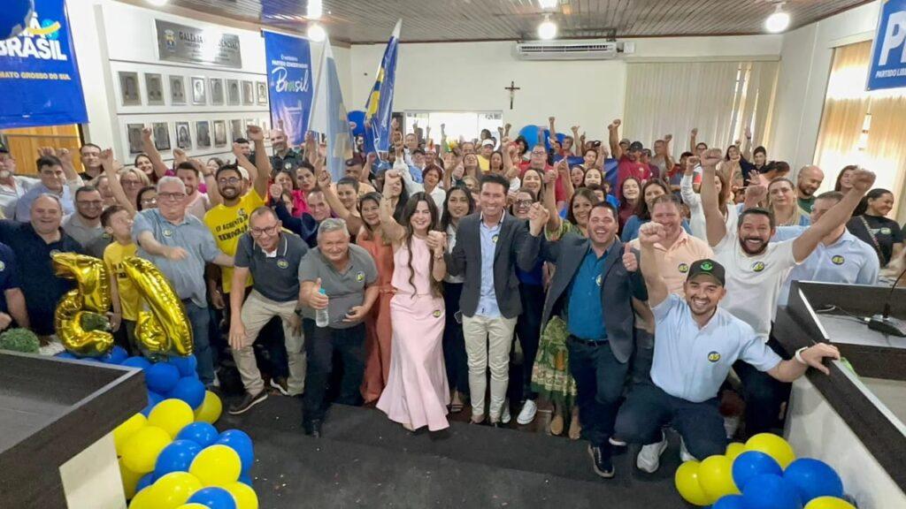 Mara participa de Convenção Partidária em Eldorado e Oficializa Pré-Candidaturas de Zé Martins e Maninho