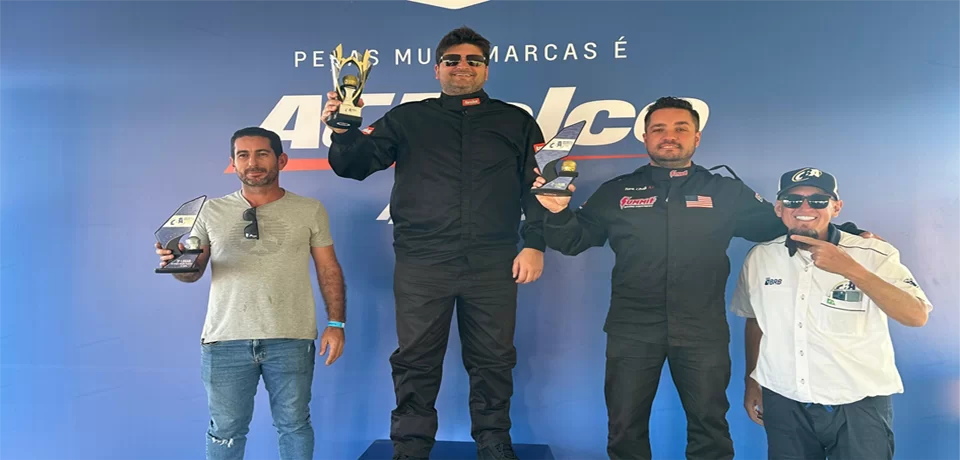 Piloto Sul-chapadense Julinho Martins é Campeão Brasileiro de Arrancada