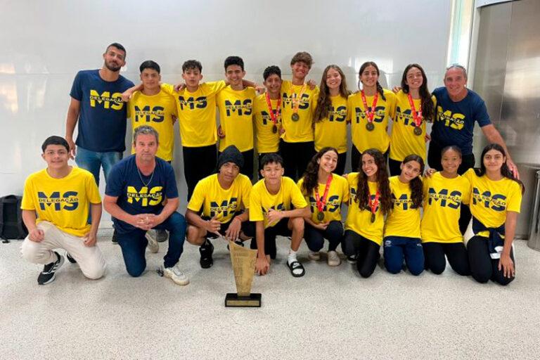 Estudantes-atletas de Mato Grosso do Sul trazem 57 medalhas dos Jogos Escolares Brasileiros