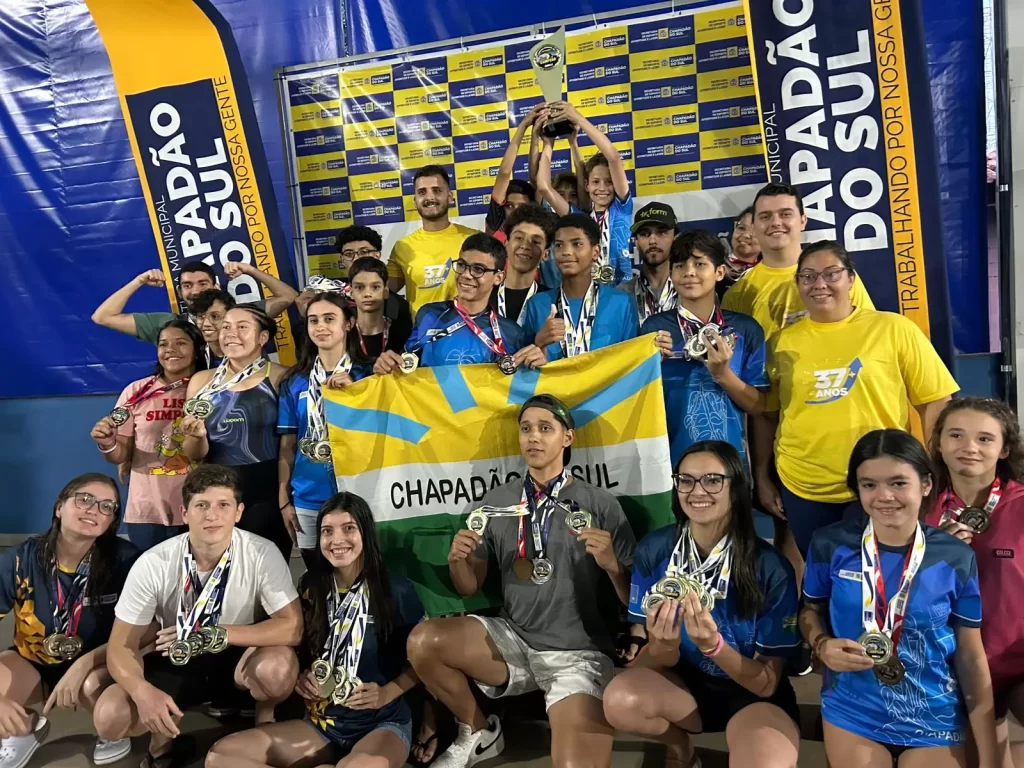 Chapadão do Sul é Campeã no Torneio Regional de Natação 2024