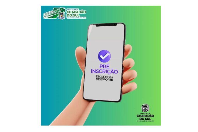 Secretaria Municipal de Esporte de Chapadão do Sul abre pré-inscrição para Escolinhas Esportivas