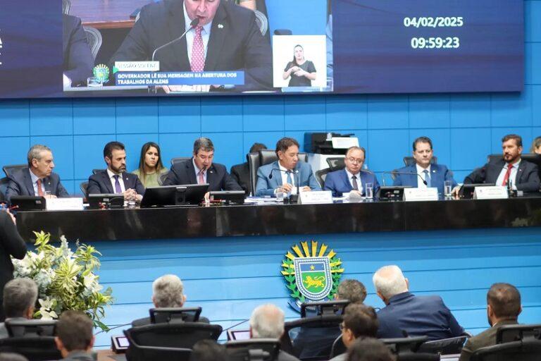 Prefeito de Chapadão do Sul participa da abertura do ano legislativo na ALEMS