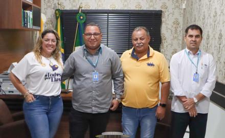 Analista Comercial e Supervisor de Manutenção da Energisa visitam Câmara Municipal para apresentar serviços realizados