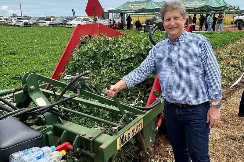 Com apoio da Prefeitura, Dia de Campo do Amendoim é realizado em Chapadão do Sul