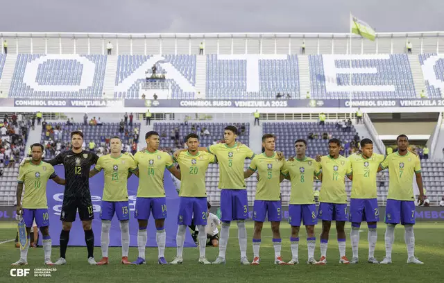 Com atleta de MS em campo, Brasil faz 3 a 0 e fica perto do título sub-20