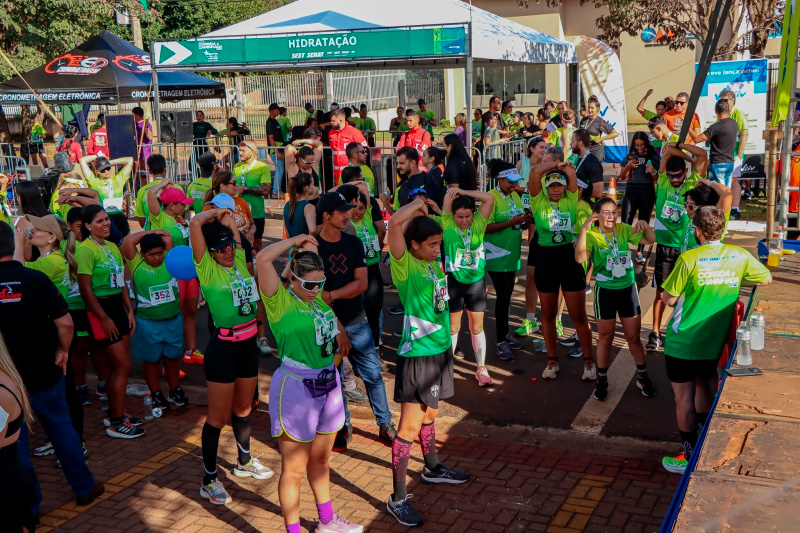 Chapadão do Sul celebra Corrida e Caminhada com mais de 450 participantes