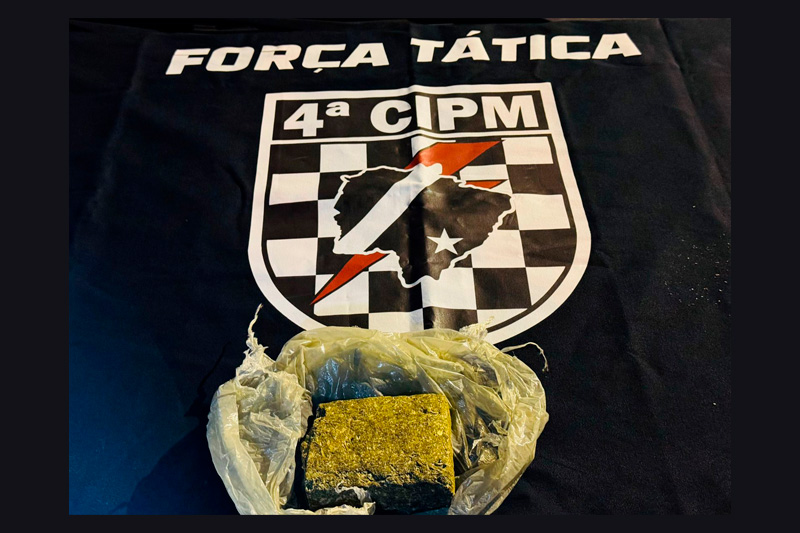 Homem foi preso por tráfico de drogas em Chapadão do Sul