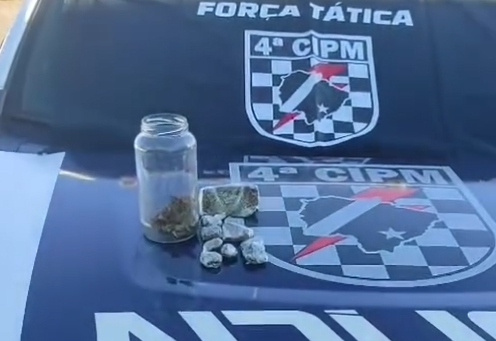 Homem foi preso por trafico de drogas em Chapadão do Sul
