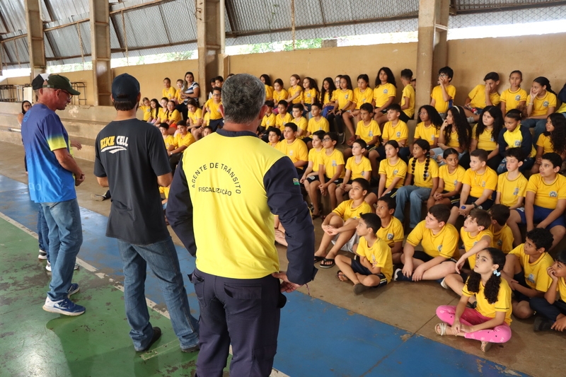 Chapadão do Sul conclui a campanha do Maio Amarelo com foco em mobilidade e segurança viária