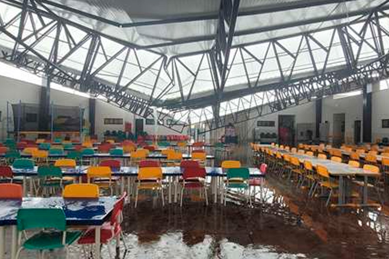 Prefeitura inicia reforma do CEI Professora Erica Schweter e remaneja alunos