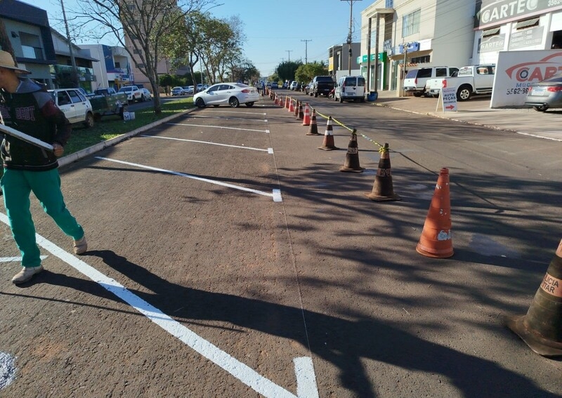 Demutran segue com mudanças no estacionamento e reforça sinalização para melhorar mobilidade e segurança em Chapadão do Sul