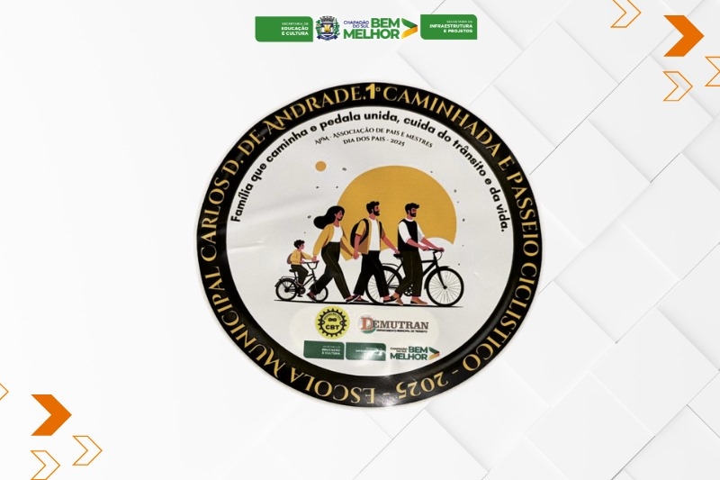 Chapadão do Sul promove 1ª Caminhada e Passeio Ciclístico com foco na família, segurança no trânsito e qualidade de vida