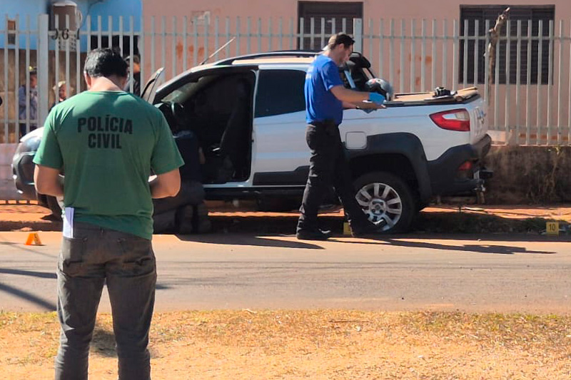 Homem assassinado a caminho do trabalho em Chapadão do Sul é identificado