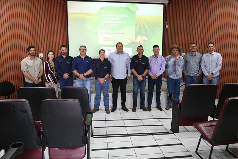 Fundação Chapadão e Prefeitura de Coxim projetam instalação de campo experimental no município