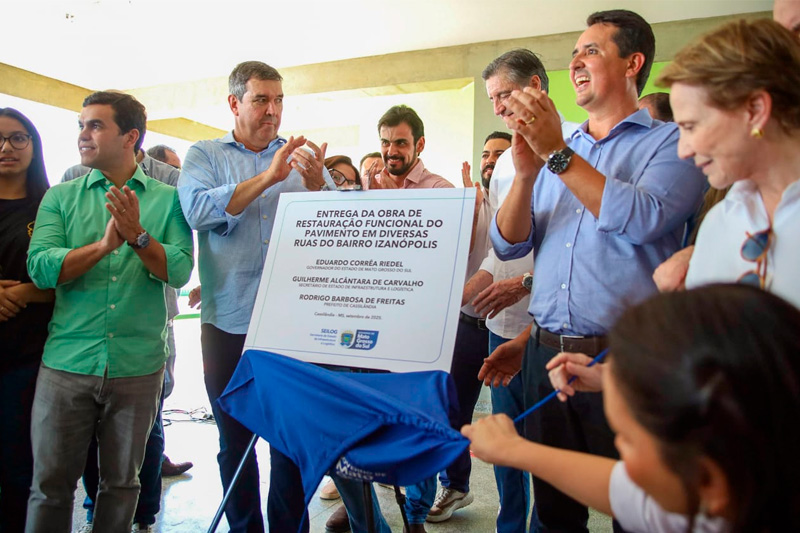 Cassilândia recebe pacote de obras em infraestrutura, educação e aviação regional