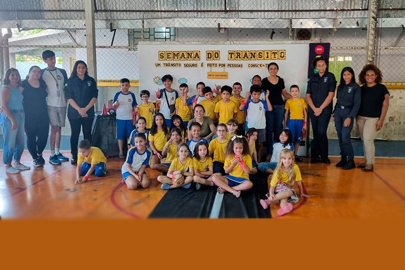 Demutran destaca participação dos Agentes de Trânsito Mirim nas ações da Semana Nacional do Trânsito