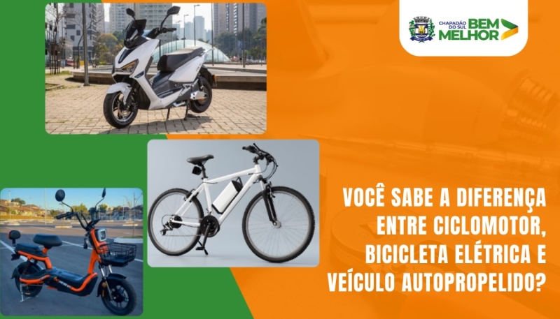 Patinetes, ciclomotores, bicicletas elétricas e veículos autopropelidos: Você sabe a diferença?