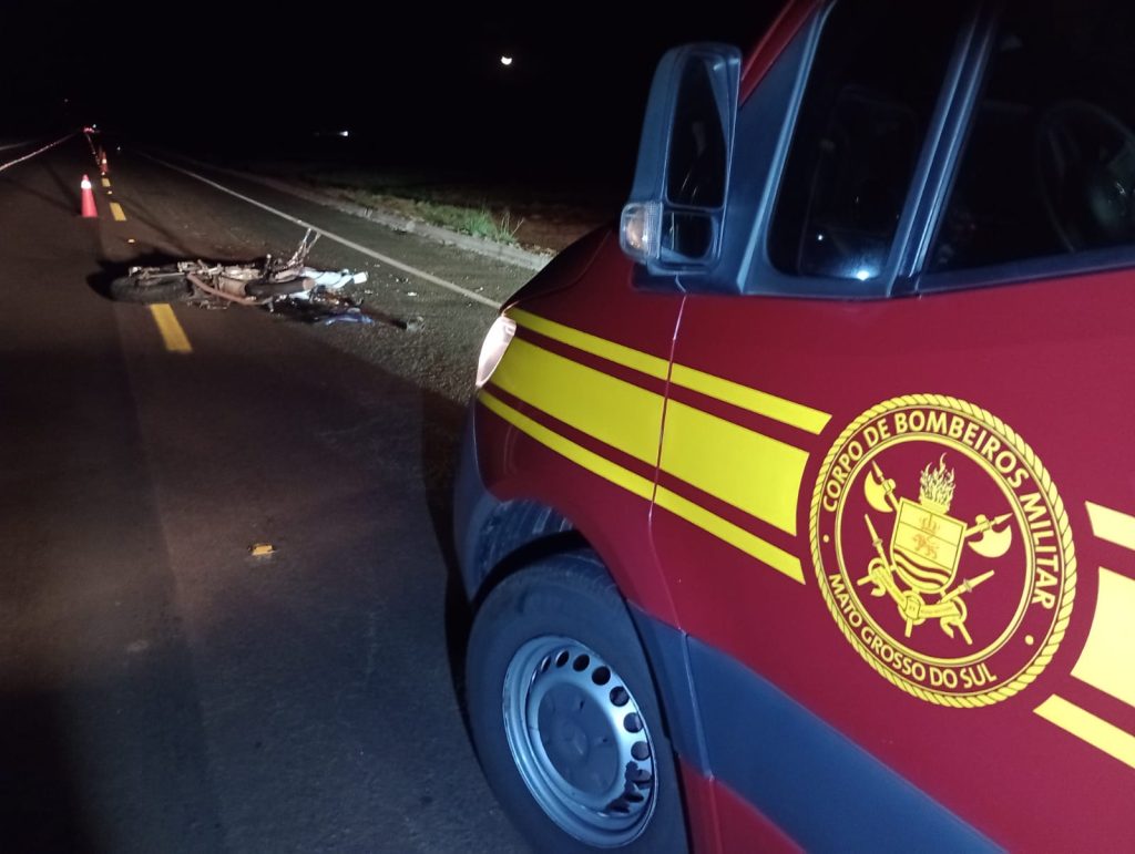 Acidente fatal na BR-060 entre Paraíso das Águas e Chapadão do Sul