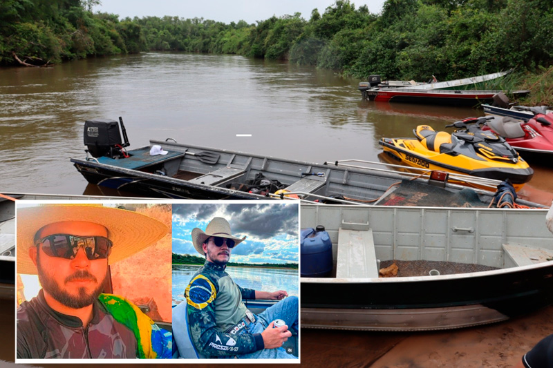 Corpos de jovens são encontrados no  Rio Sucuriú, em Paraíso das Águas