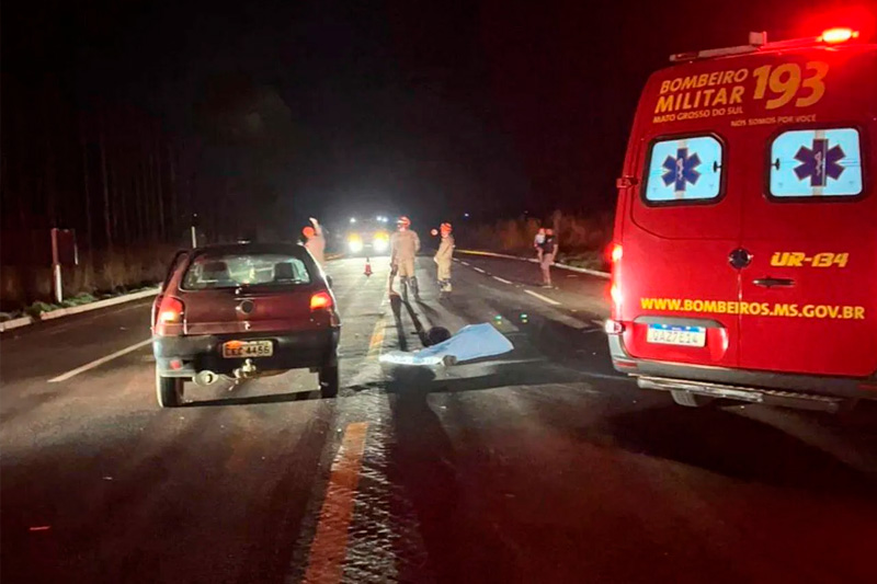 Trágico acidente no anel viário do Caminho da Fé deixa motociclista morto em Costa Rica