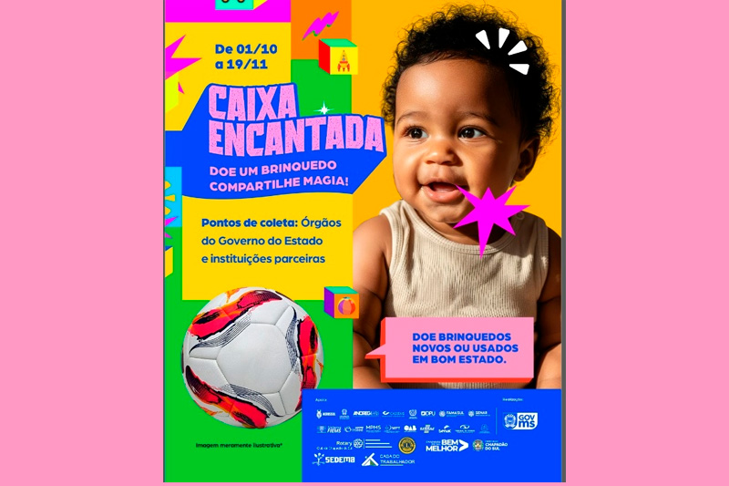 Programa Caixa Encantada: doe um brinquedo e compartilhe a magia