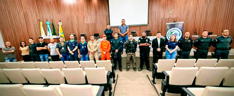 Gabinete de Gestão Integrada de Fronteiras e Divisas discute Segurança Pública no município de Chapadão do Sul