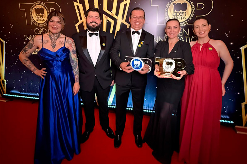 Sicredi é reconhecido entre as instituições que melhor se relacionam com startups no Ranking 100 Open Startups 2025