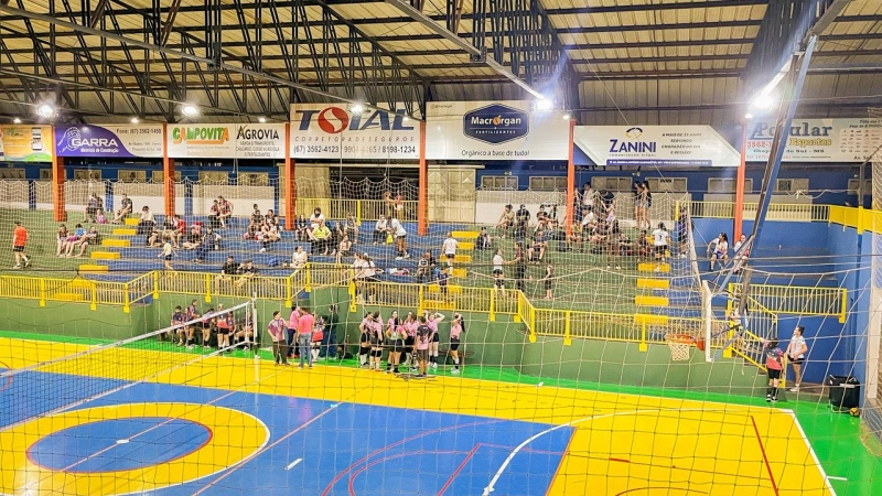 Copa das Secretarias tem início com grandes jogos de vôlei feminino no Ginásio Carlos Archilha