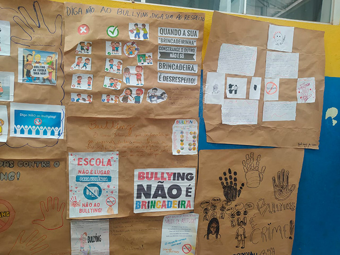 Escola municipal de Chapadão do Sul desenvolveu projeto contra o bullying com efeitos positivos