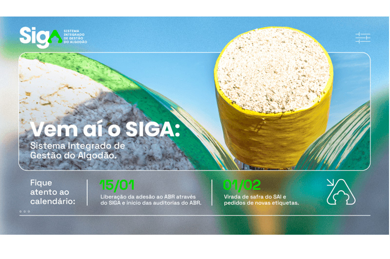 ABRAPA lança o SIGA, nova plataforma digital que integra os programas do algodão brasileiro
