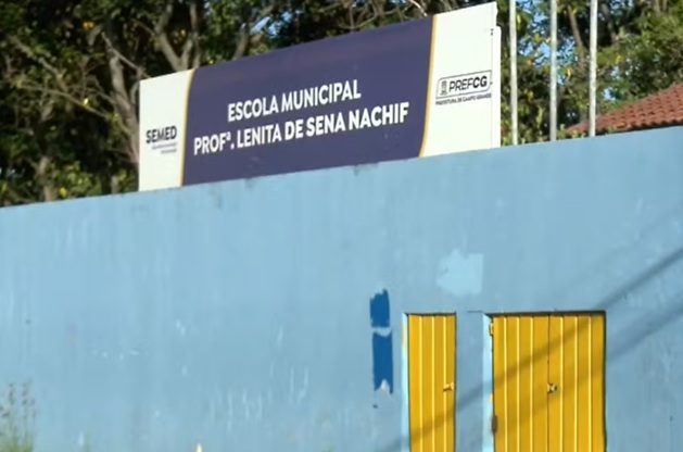 Durante saidinha natalina preso faz ‘limpa’ em escola de MS e furta televisores a bola de pilates